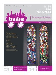 Das neue Tandem - Christus- und Garnisonkirche Wilhelmshaven