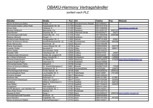 Händlerliste hier! (PDF)