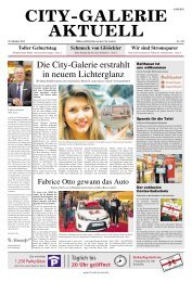 Center Zeitung - City Galerie, Siegen