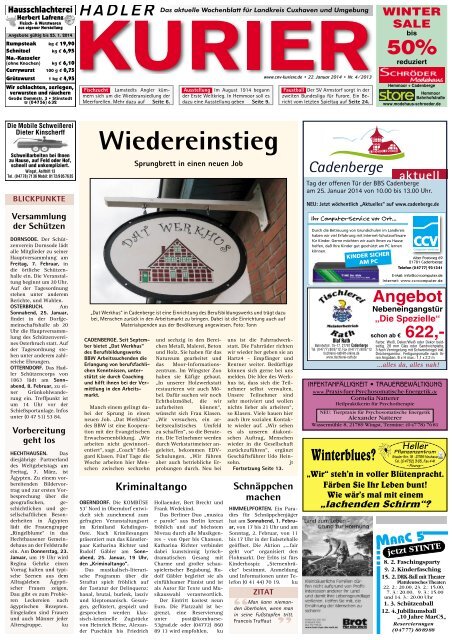 Hadler Kurier - CNV-Kuriere