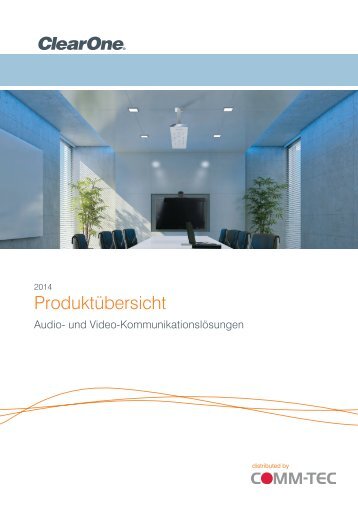 Produktübersicht - COMM-TEC