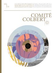 Télécharger le pdf - Comité Colbert