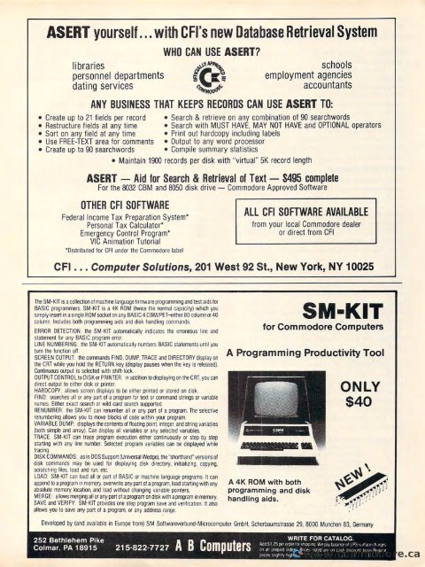 Section 2 - Commodore Computers