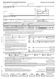 Deckungsnote zur Gewerbe-Versicherung (GGM2 - ausfüllbar)