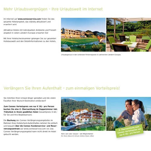 Hotelscheck als PDF ansehen - Connex Marketing Group