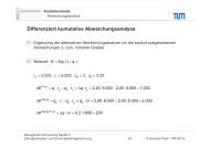 Differenziert kumulative Abweichungsanalyse