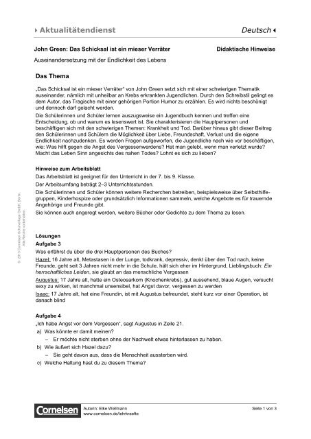Download (PDF: 138 KB) - Cornelsen Verlag