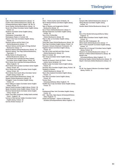 Titelregister M Macbeth