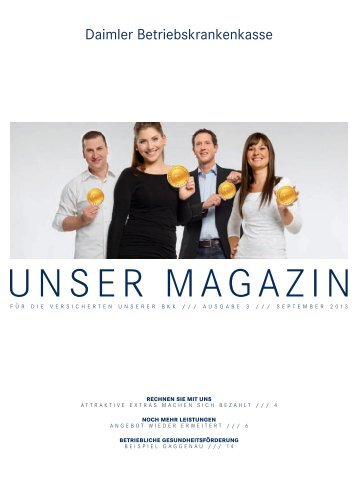 Magazin 3/2013 - Daimler BKK