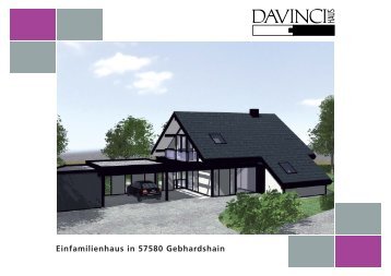 Einfamilienhaus in 57580 Gebhardshain - Davinci Haus GmbH