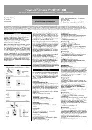 Prionics -Check PrioSTRIP SR - Defra