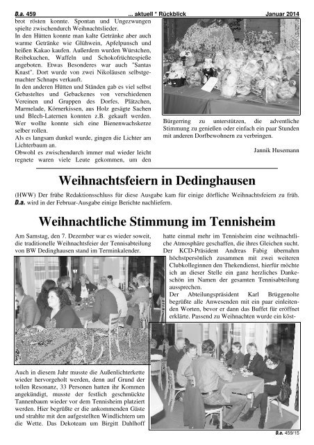 Ausgabe 459 - Dedinghausen