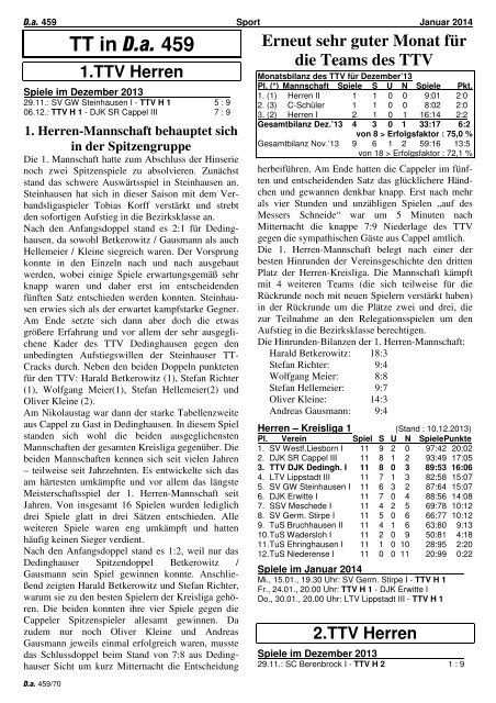 Ausgabe 459 - Dedinghausen