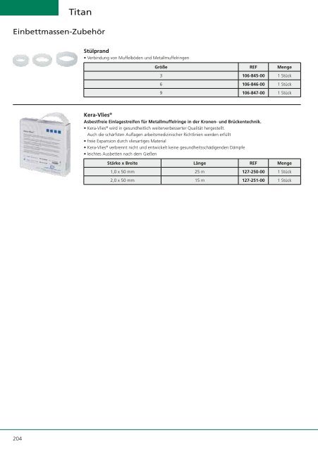 Zahntechnik 2013 / 2014 - DENTAURUM