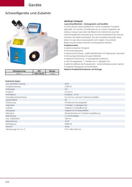 Zahntechnik 2013 / 2014 - DENTAURUM