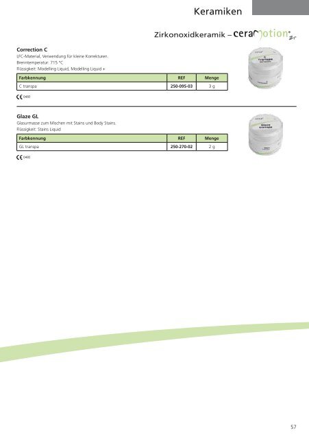 Zahntechnik 2013 / 2014 - DENTAURUM