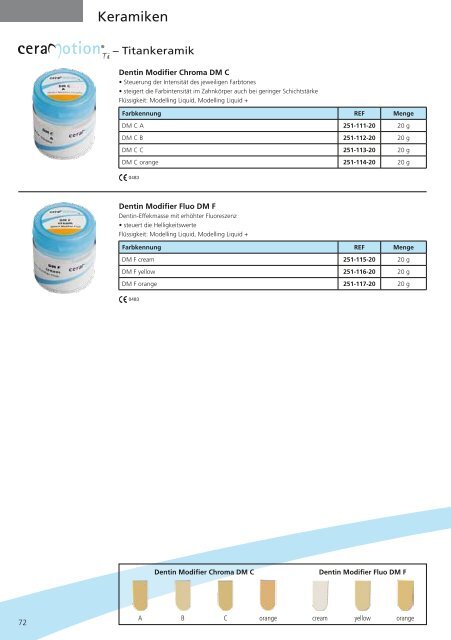 Zahntechnik 2013 / 2014 - DENTAURUM