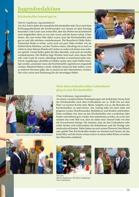 Ausgabe 2-2013 - Evangelische Kirchengemeinde Hirschberg ...