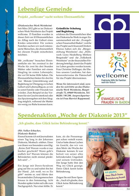 Ausgabe 2-2013 - Evangelische Kirchengemeinde Hirschberg ...