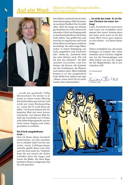 Ausgabe 1-2013 - Evangelische Kirchengemeinde Hirschberg ...