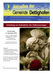 Einladung zur Gedenkfeier des Volkstrauertages - Gemeinde ...