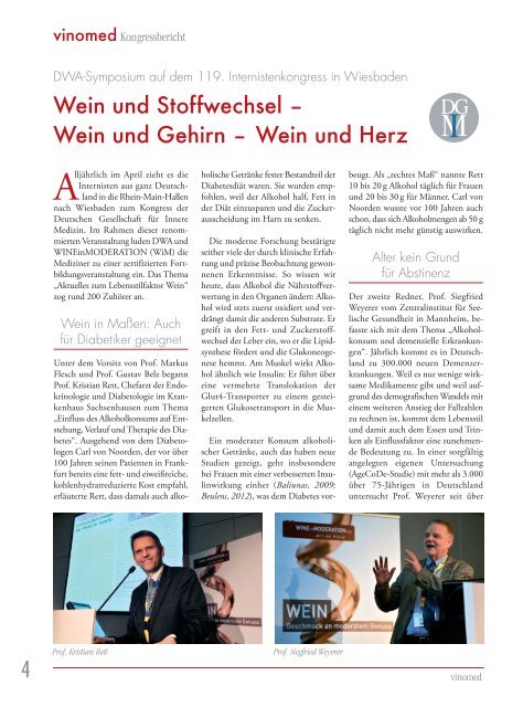 Vinomed Ausgabe 25, 2013 - Deutsches Weininstitut
