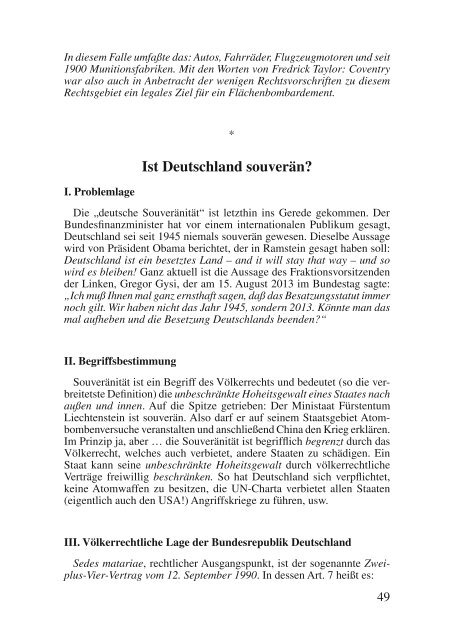 Ist Deutschland souverän? - Das Deutschland Journal