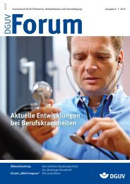 Ausgabe 6/13 - DGUV Forum