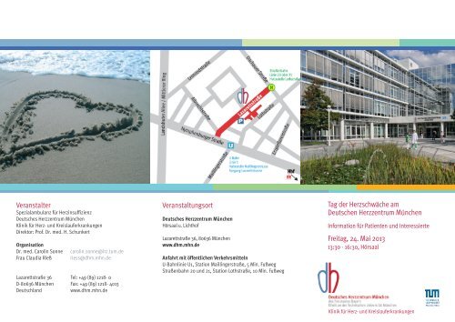 Download Flyer Veranstaltung - Deutsches Herzzentrum München