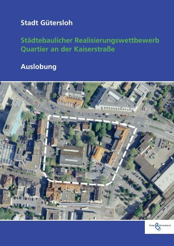 Stadt Gütersloh Städtebaulicher Realisierungswettbewerb Quartier ...