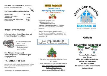 Gröditz November-Dezember 2013 - Diakonie Riesa-Großenhain ...