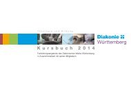 K u r s b u c h 2 0 1 4 - Diakonie Württemberg