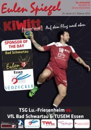 Friesenheim vs. VfL Bad Schwartau & TUSEM Essen - TSG ...