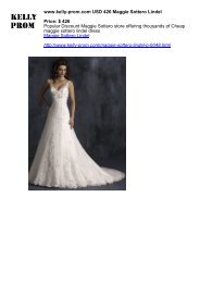 www.kelly-prom.com USD 426 Maggie Sottero Lindel