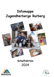 Wissenswertes über die JH Rurberg - Jugendherbergen im Rheinland