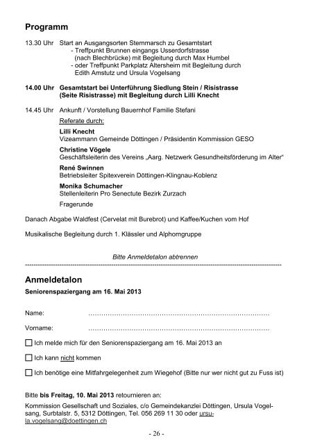 Mitteilungsblatt - Gemeinde Döttingen