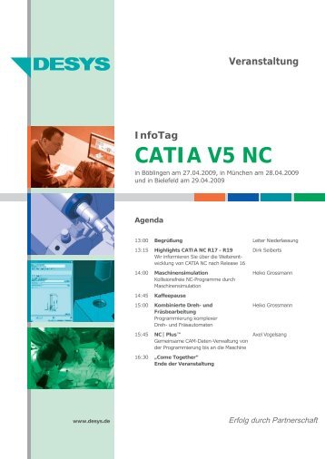CATIA V5 NC - DESYS