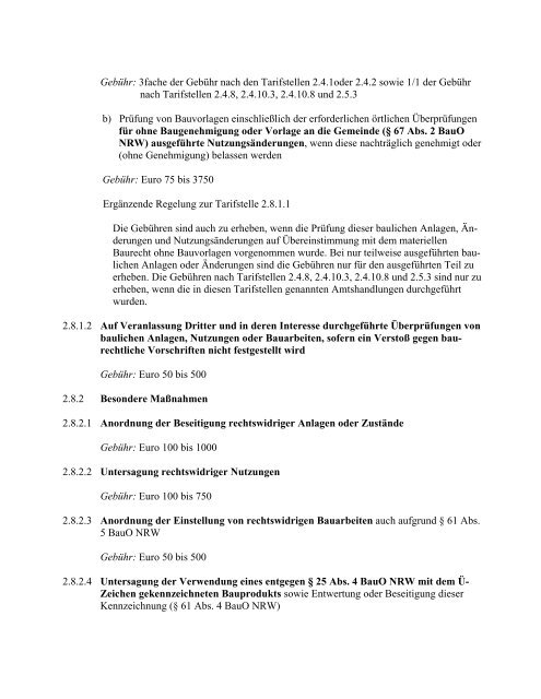 (AVwGebO NRW) [pdf, 74 kB] - Stadt Dortmund