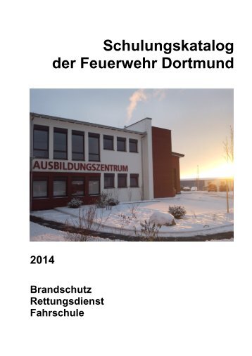 Schulungskatalog 2014 [pdf, 5,2 MB] - Stadt Dortmund