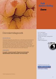 Falk Gastro-Kolleg Darm - Dr. Falk Pharma GmbH