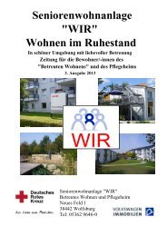 3. Ausgabe 2013 - DRK-Kreisverband Wolfsburg eV