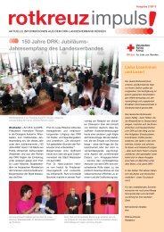 rotkreuzimpuls 2/2013 - DRK Landesverband Hessen e.V.