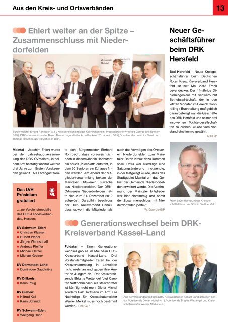 rotkreuzimpuls 2/2013 - DRK Landesverband Hessen e.V.