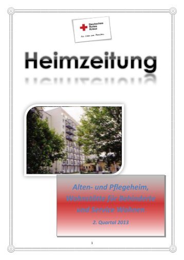 Fasching im Alten- und Pflegeheim….. - DRK Leipzig-Stadt eV