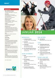 Januar-Ausgabe - Deutscher Rollstuhl-Sportverband eV