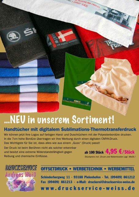 Ausgabe Juli 2013 - Druckservice Weiß