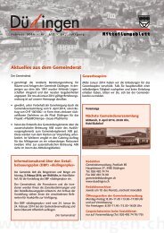 Februar 2014 - Gemeinde Düdingen