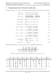 Formelsammlung (Stand: 26.11.2013) - EAL Lehrstuhl für ...