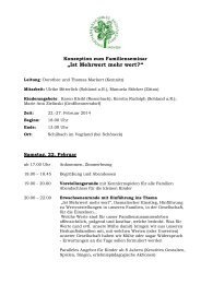 Seminarkonzeption - EAF Sachsen eV