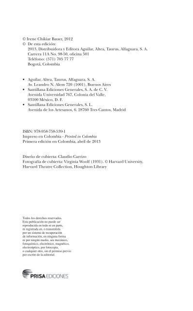 Primeras páginas de Virginia Woolf. La vida por escrito - Taurus